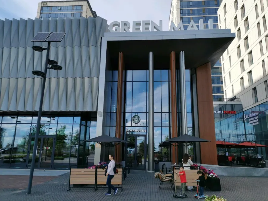 ТЦ «Green Mall» — пожаротушение